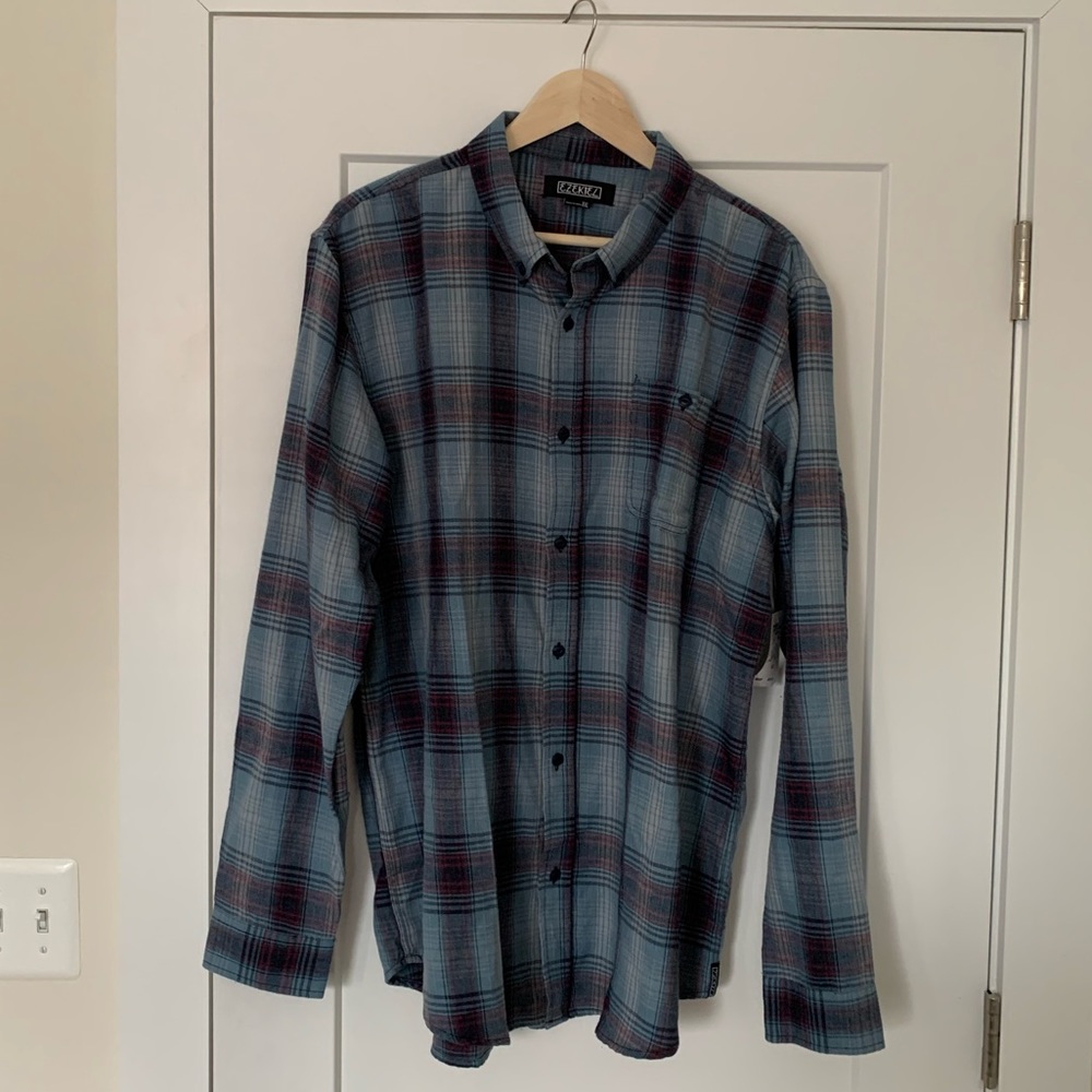 XXL BUTTON DOWN FLANNEL *NEW*